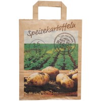 braune Kraft Papiertragetasche *Kartoffel*