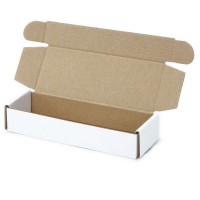 145 x 52 x 27 mm 1-wellige Faltschachtel, weiß